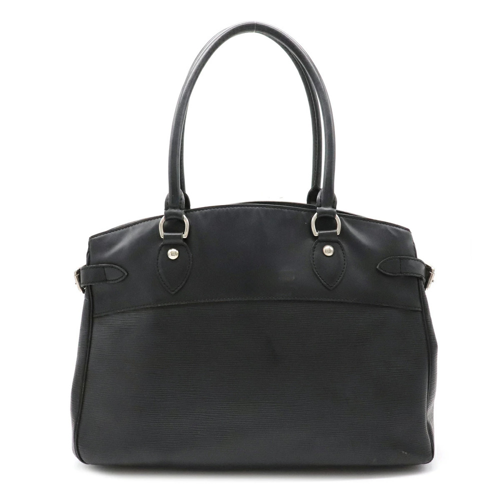 Louis Vuitton Epi Passy Tote Shoulder Bag Leather Noir Black